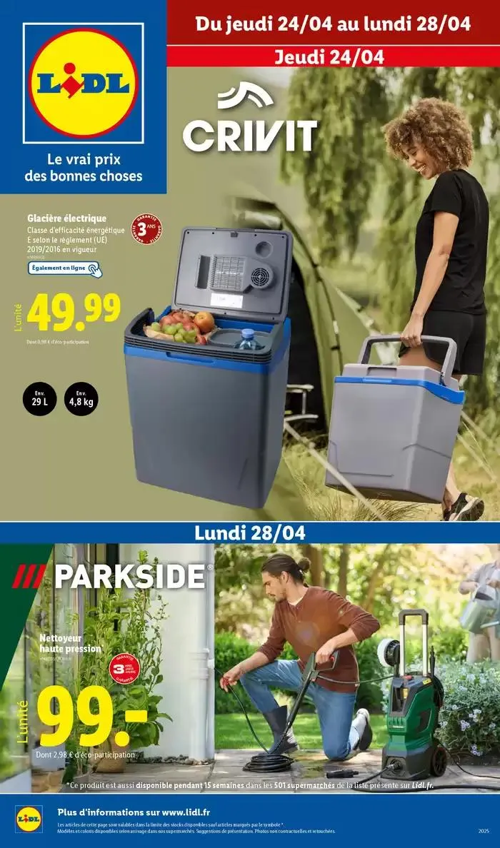 Préparez vos futures vacances chez Lidl avec tous les équipements de camping ! - 1