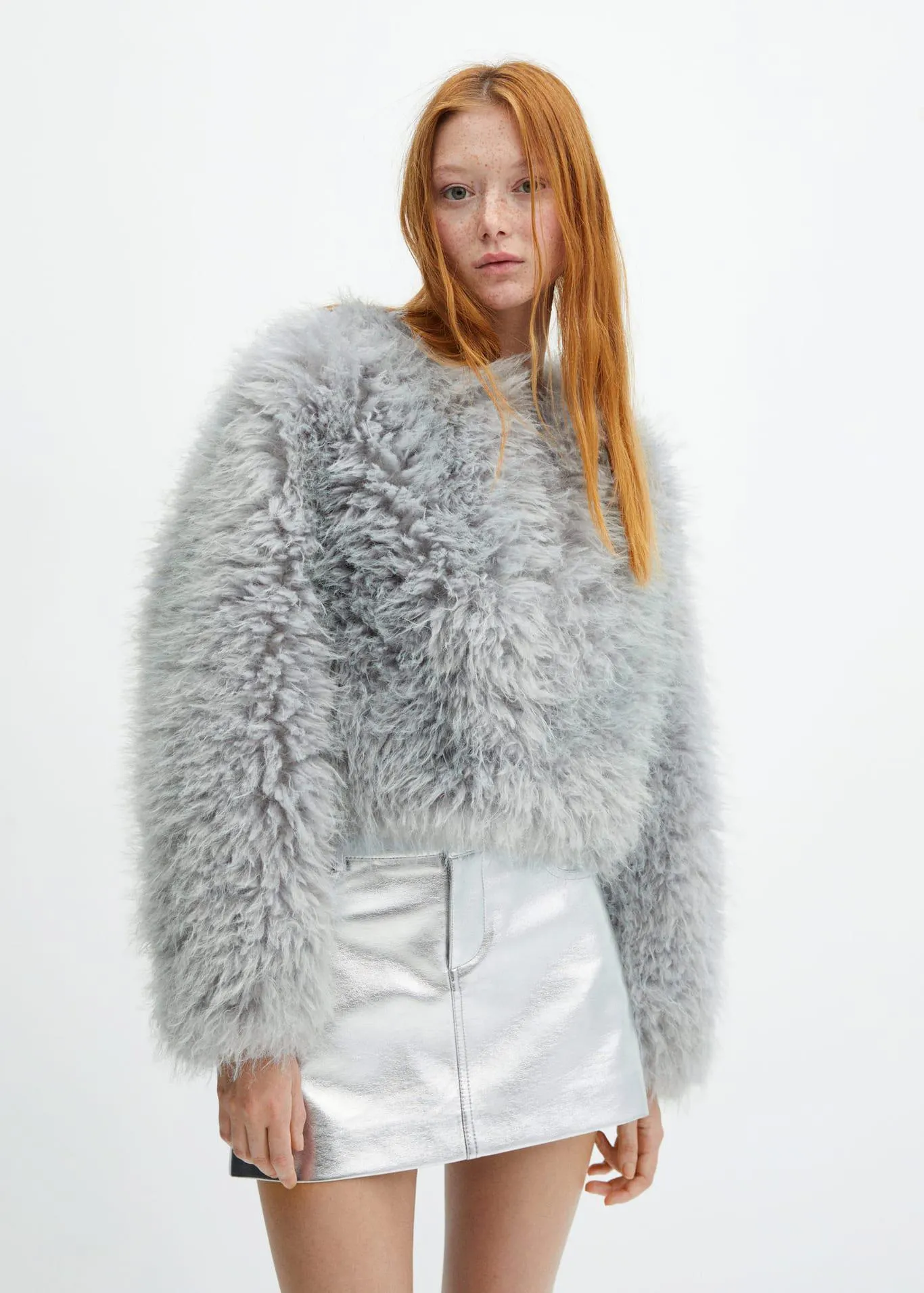 Giacca corta pelliccia