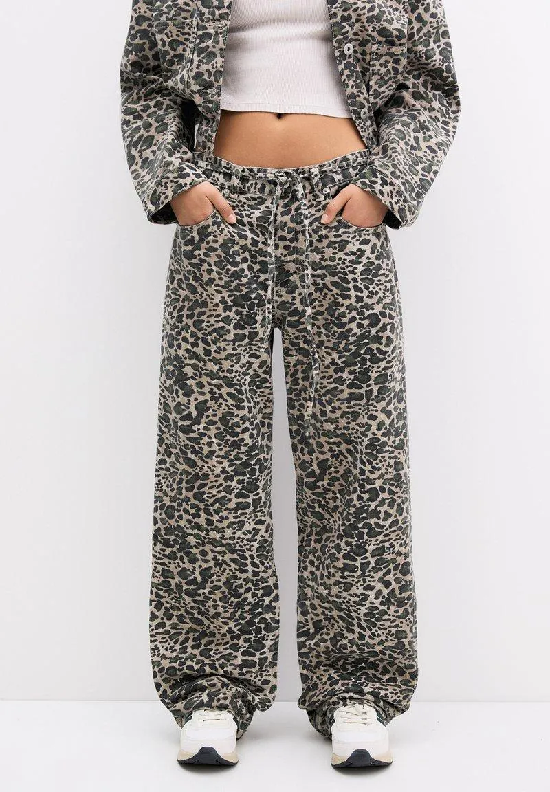 BAGGY - Pantalon classique - khaki