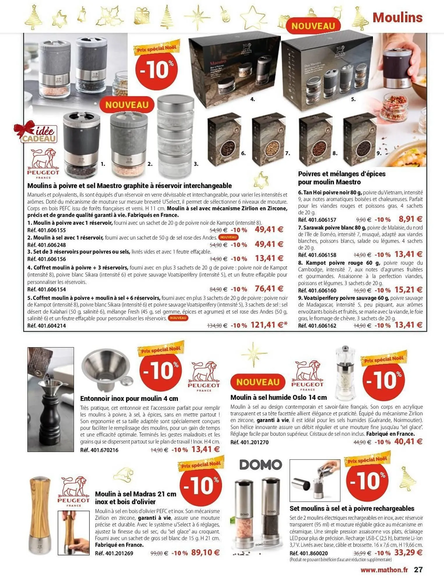 Catalogue Mathon du 28 octobre au 31 décembre 2025 - Catalogue page 27