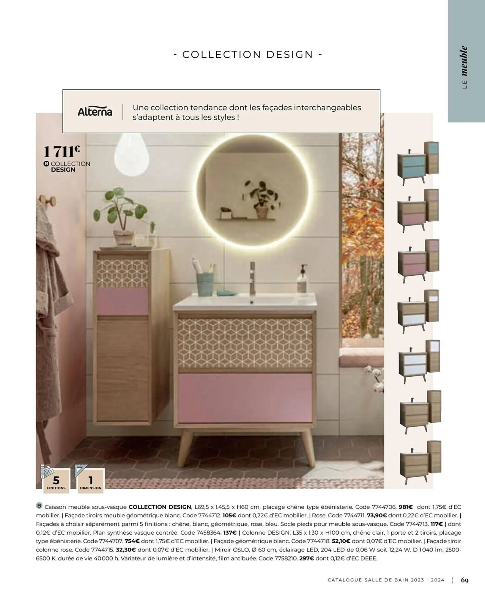Catalogue Cedeo du 6 juillet au 31 décembre 2023 - Catalogue page 69