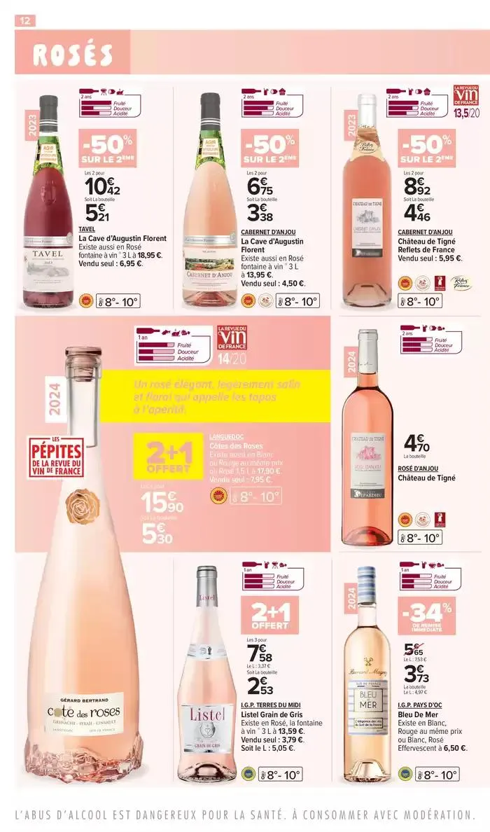 FOIRE AUX VINS, LE GUIDE DES BONS PLANS du 11 mars au 23 mars 2025 - Catalogue page 12