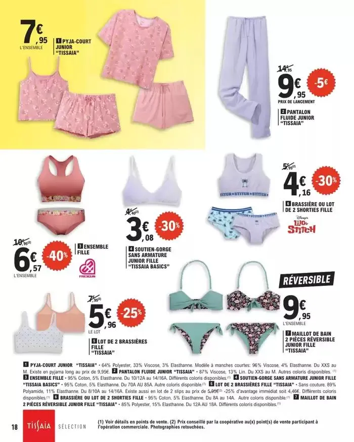 RDV LINGERIE du 20 mai au 31 mai 2025 - Catalogue page 18