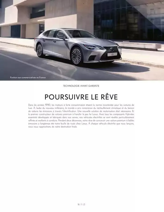 Lexus LS du 27 mars au 27 mars 2026 - Catalogue page 16