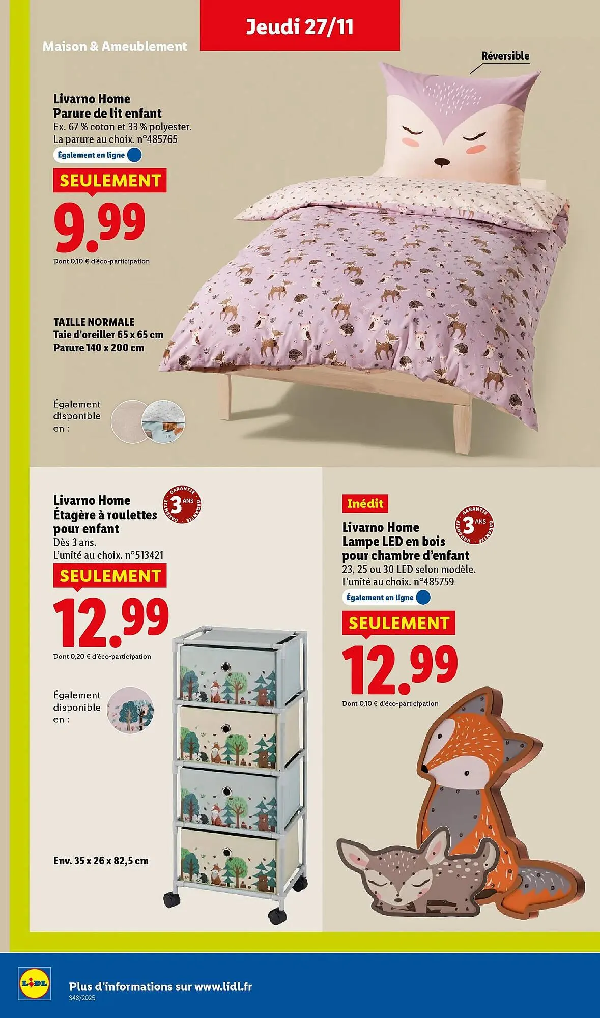 Catalogue Lidl du 26 novembre au 30 novembre 2025 - Catalogue page 52