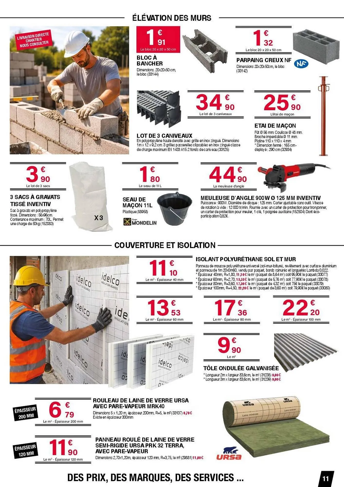 Catalogue Chretien Matériaux du 11 mars au 4 avril 2026 - Catalogue page 11