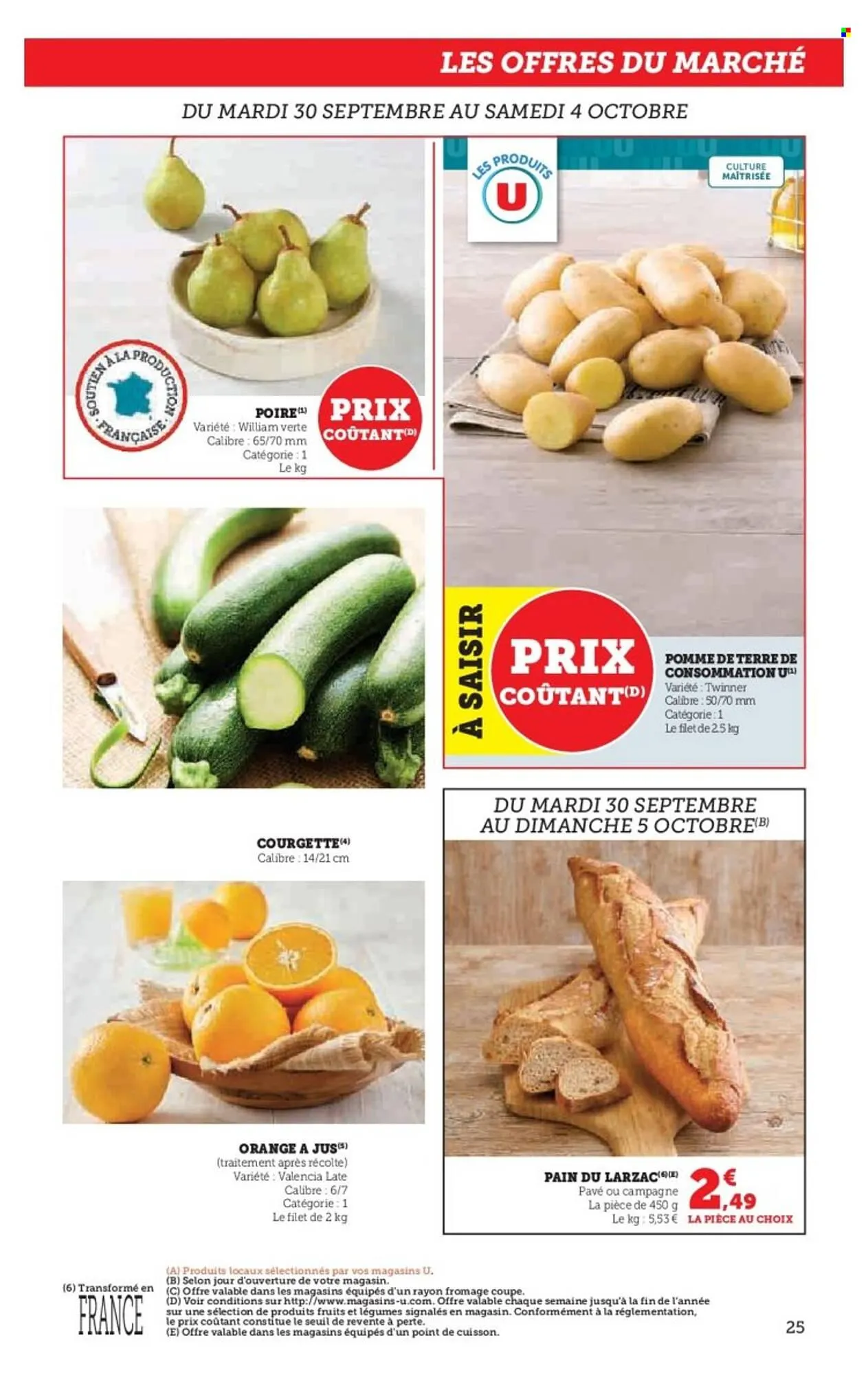 Catalogue Super U du 30 septembre au 12 octobre 2025 - Catalogue page 25