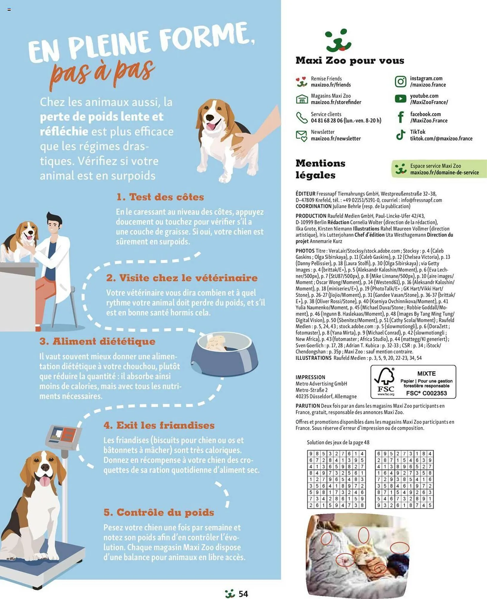 Catalogue Maxi Zoo du 1 septembre au 3 novembre 2024 - Catalogue page 54