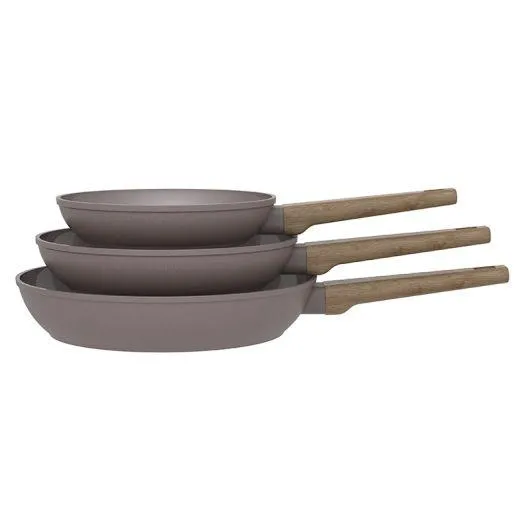 Lot de 3 poêles ARTHUR MARTIN alu forgé céramique