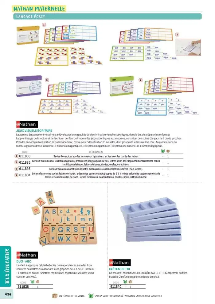 Nos Catalogues Thématiques du 1 janvier au 31 décembre 2025 - Catalogue page 436