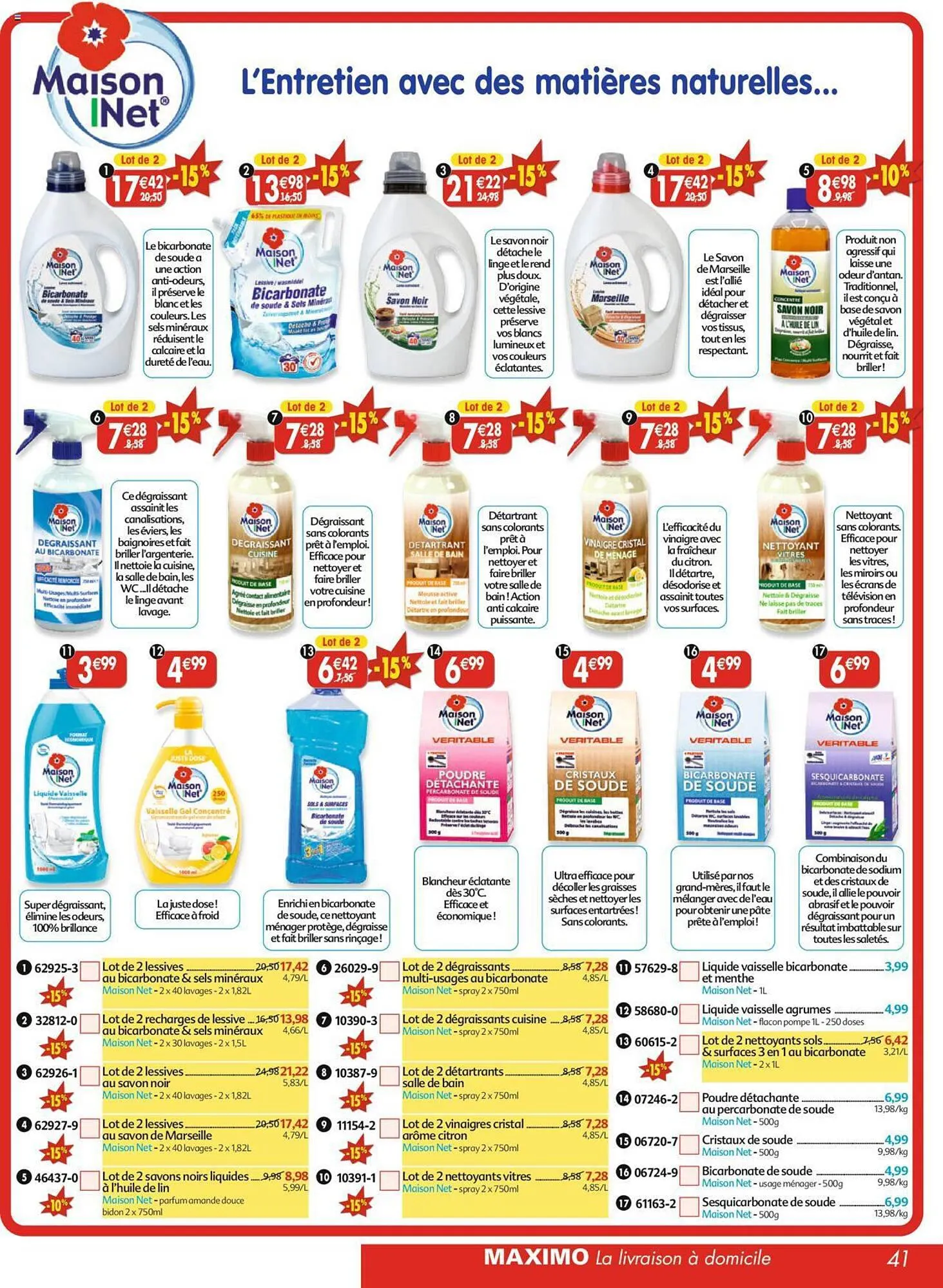 Catalogue Maximo du 19 janvier au 25 février 2024 - Catalogue page 41