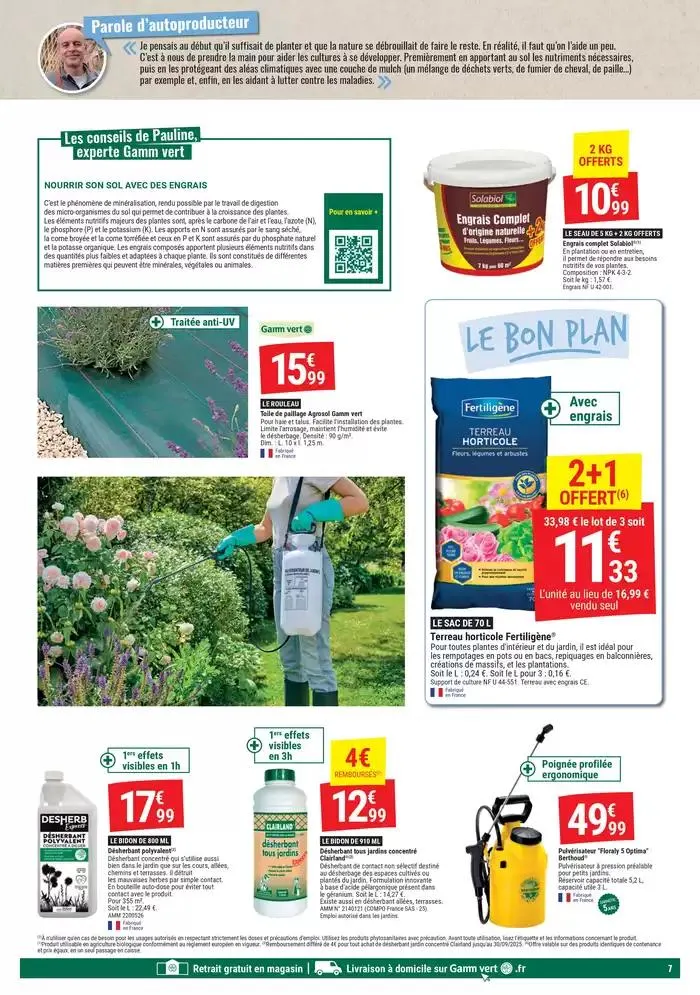 Le bon plan du 9 avril au 13 avril 2025 - Catalogue page 7