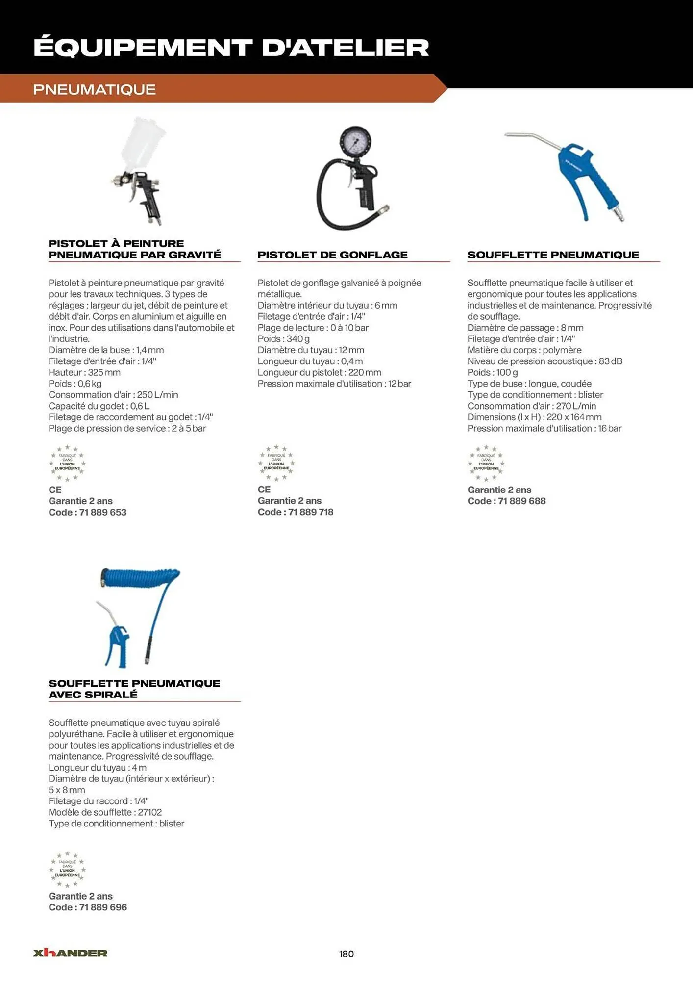 Catalogue Prolians du 2 septembre au 31 décembre 2025 - Catalogue page 180