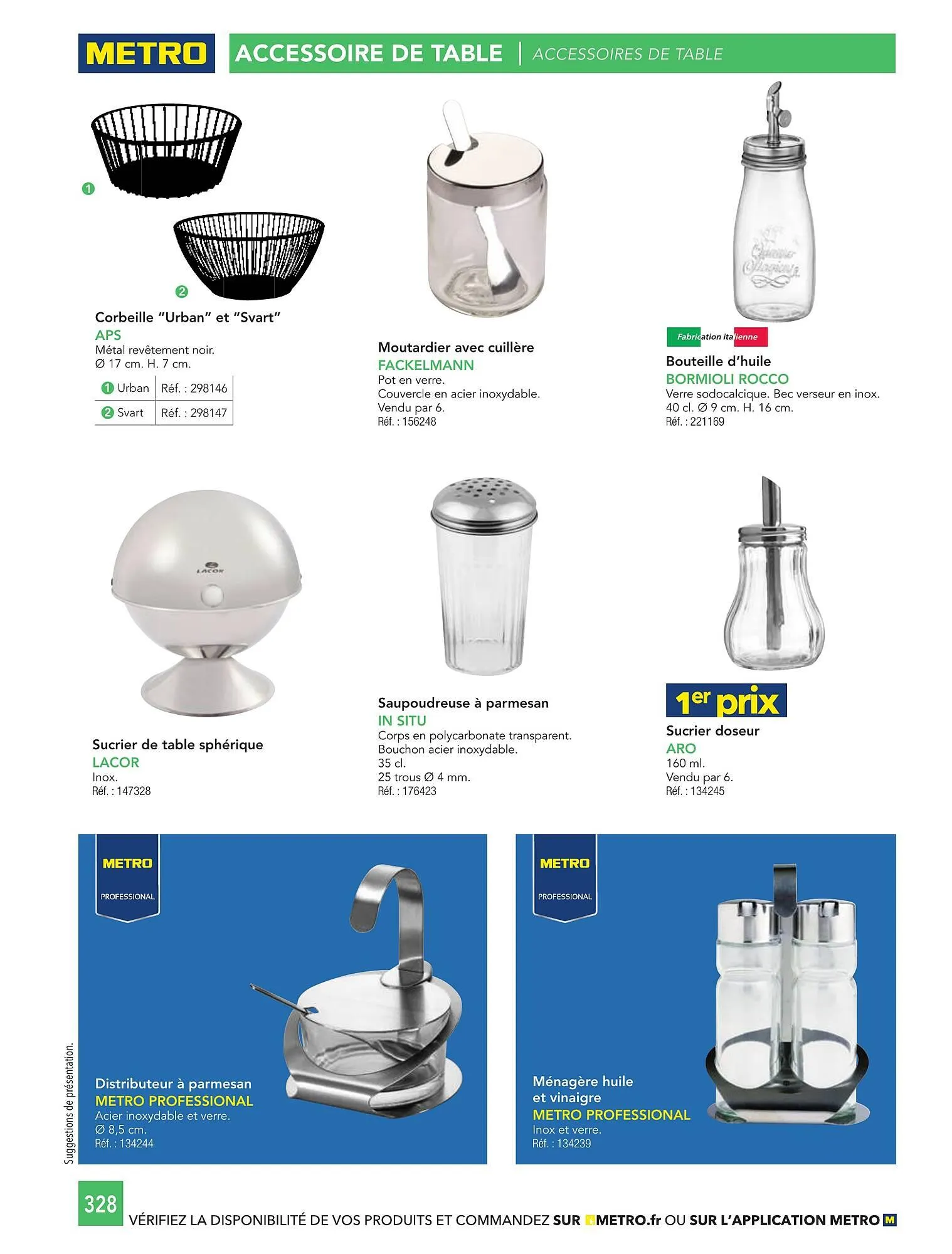 Catalogue METRO du 1 janvier au 31 décembre 2026 - Catalogue page 328