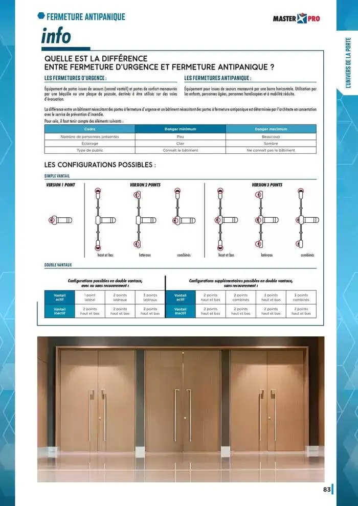 Guide Quincaillerie Serrurerie 2025 - 2026 du 1 avril au 1 avril 2026 - Catalogue page 85