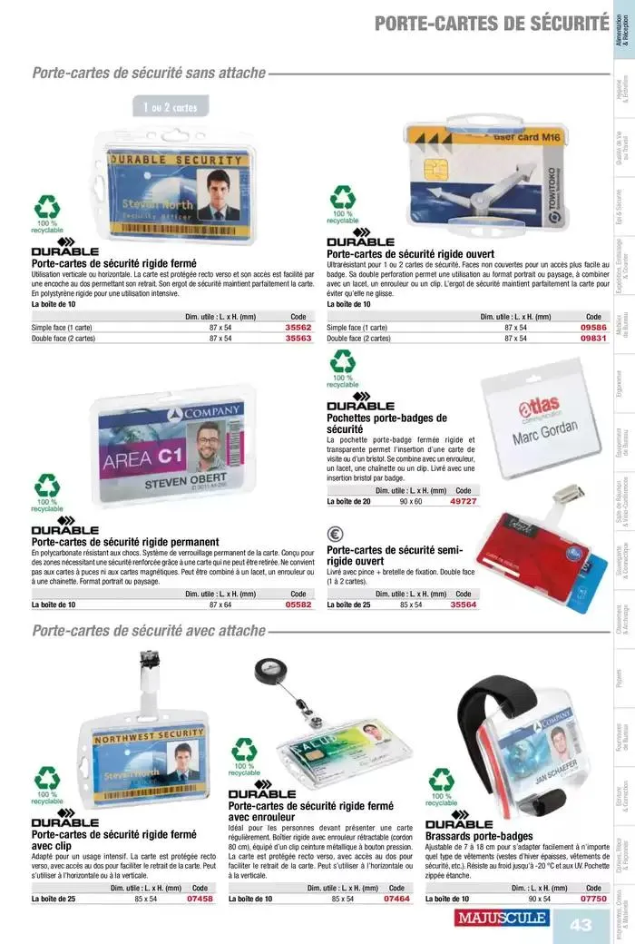 Catalogue Entreprises 2025 du 13 janvier au 31 décembre 2025 - Catalogue page 45