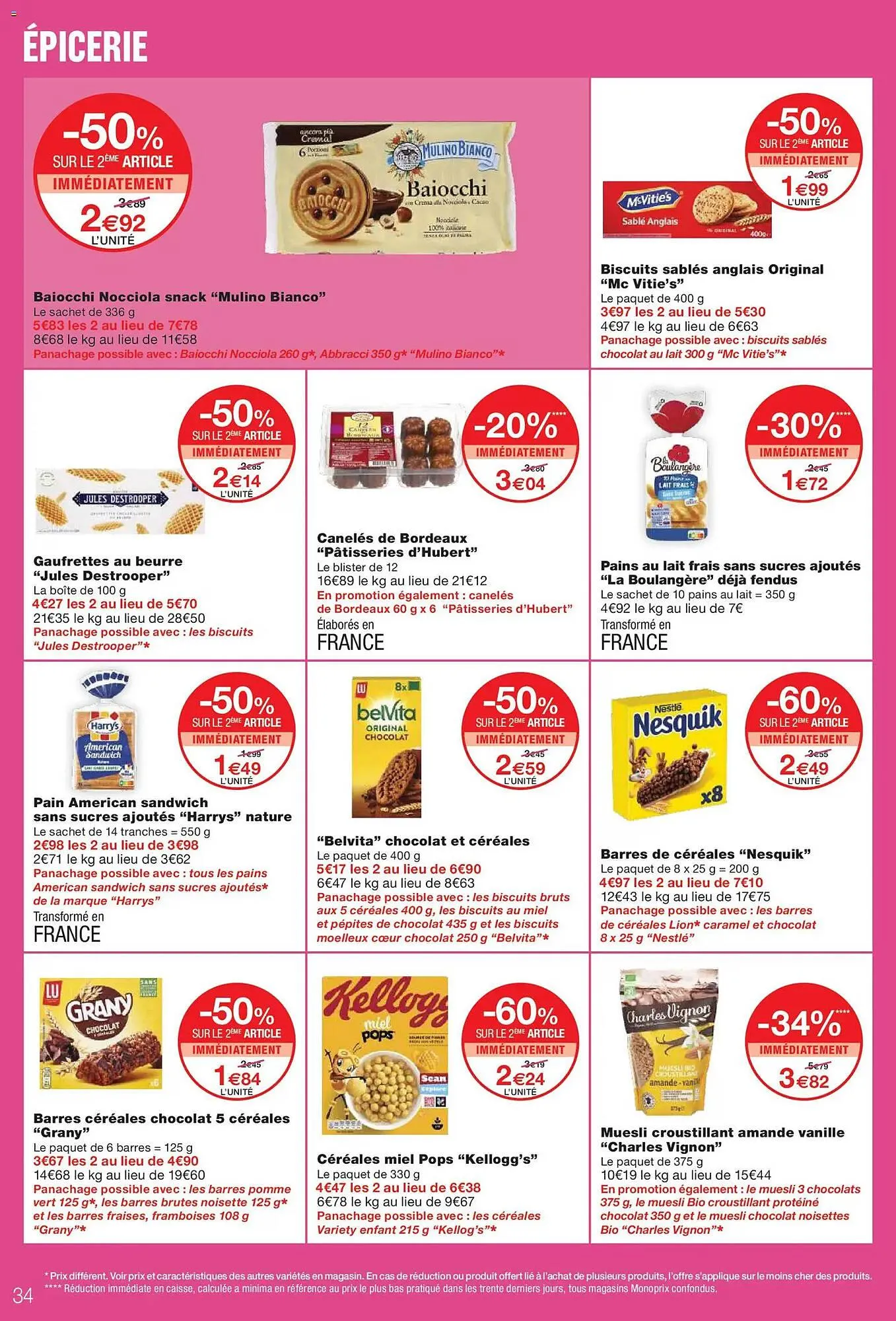Catalogue Monoprix du 17 février au 1 mars 2026 - Catalogue page 34