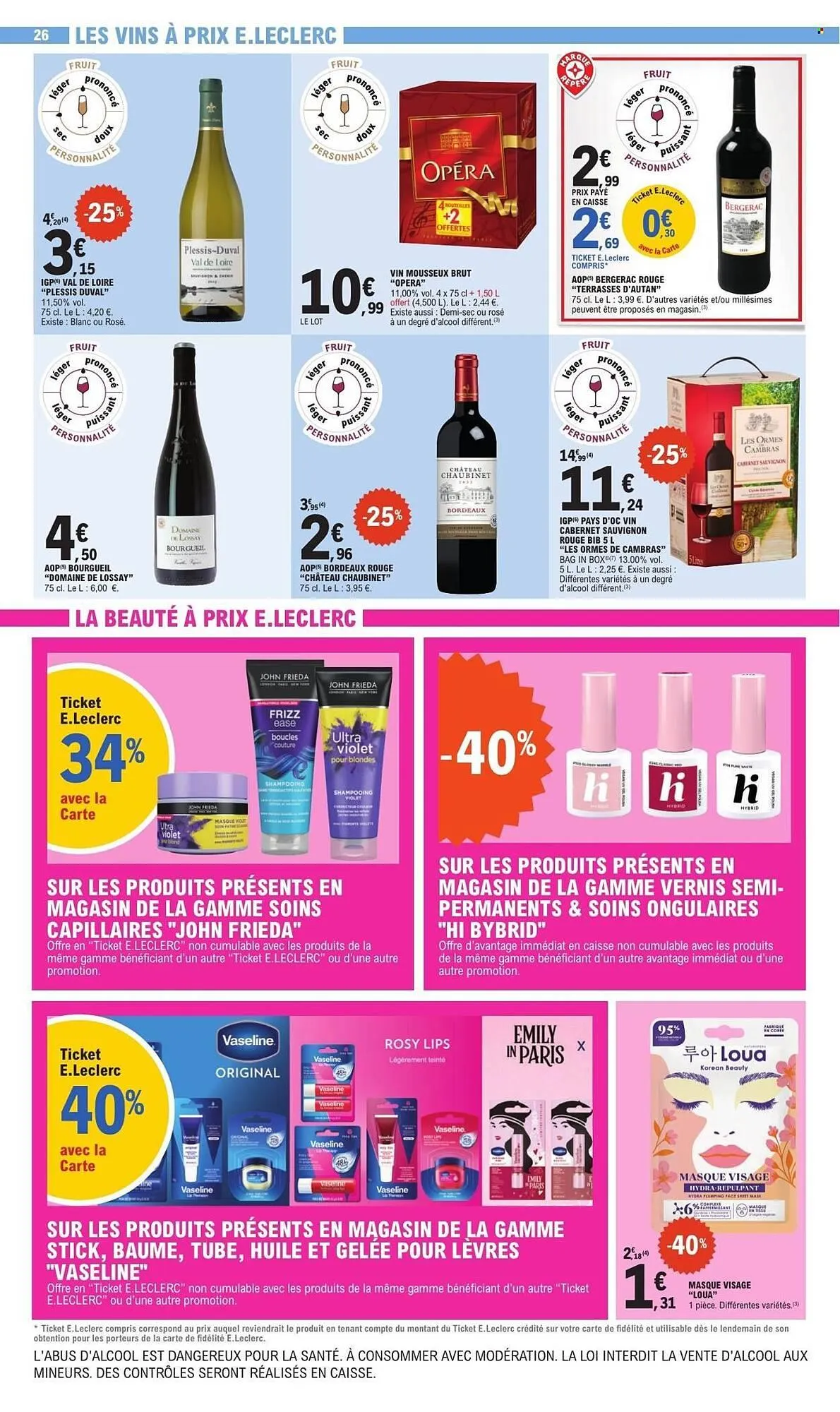 Catalogue E.Leclerc du 17 février au 28 février 2026 - Catalogue page 26