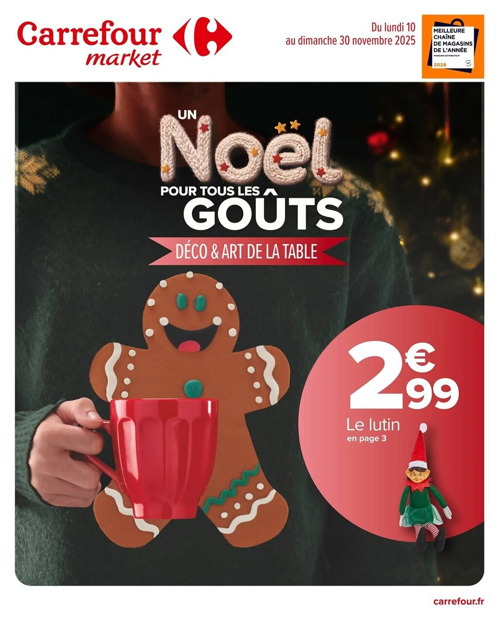 Catalogue Carrefour Market du 10 novembre au 30 novembre 2025 - Catalogue page 1