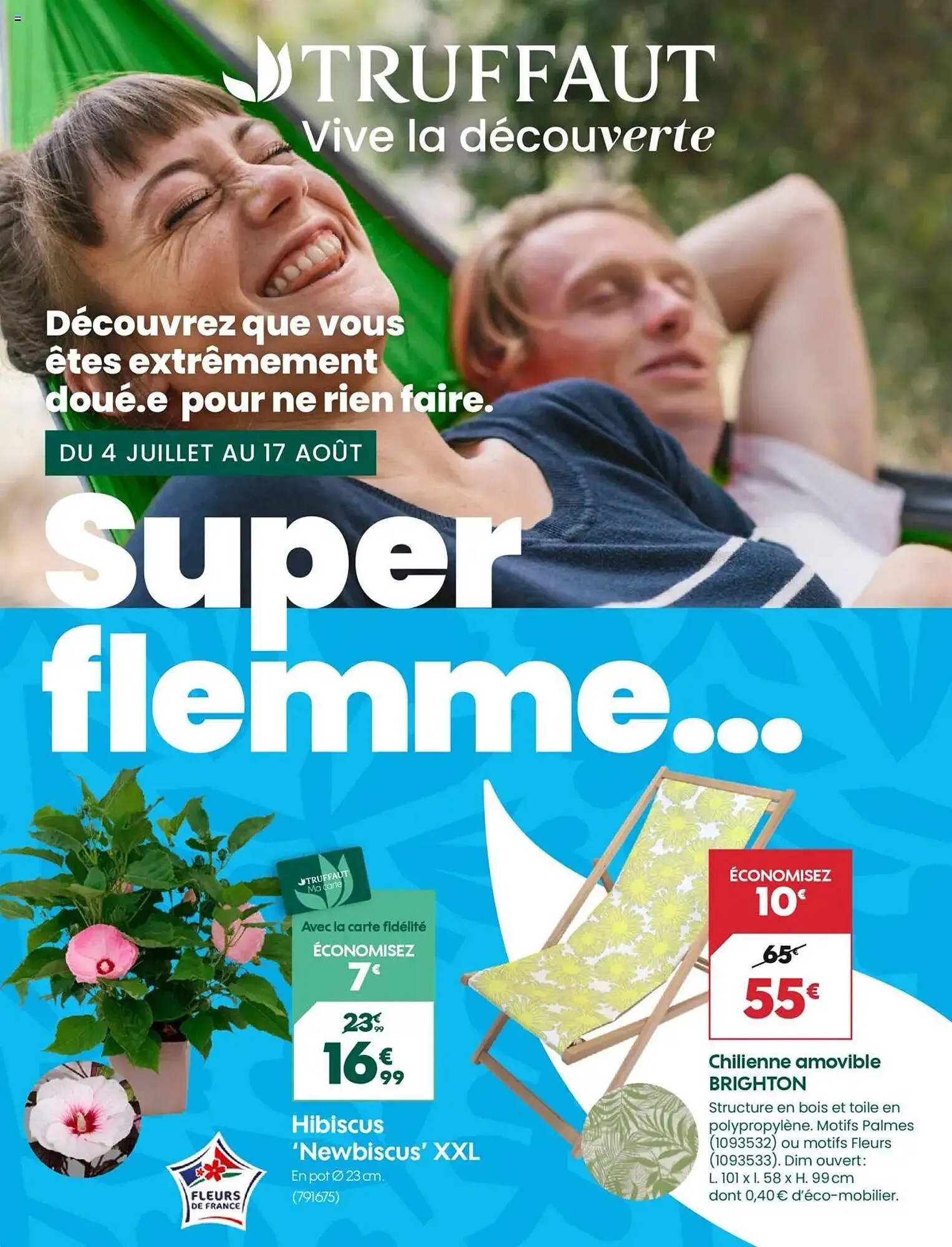 Catalogue Truffaut du 4 juillet au 17 août 2025 - Catalogue page 1