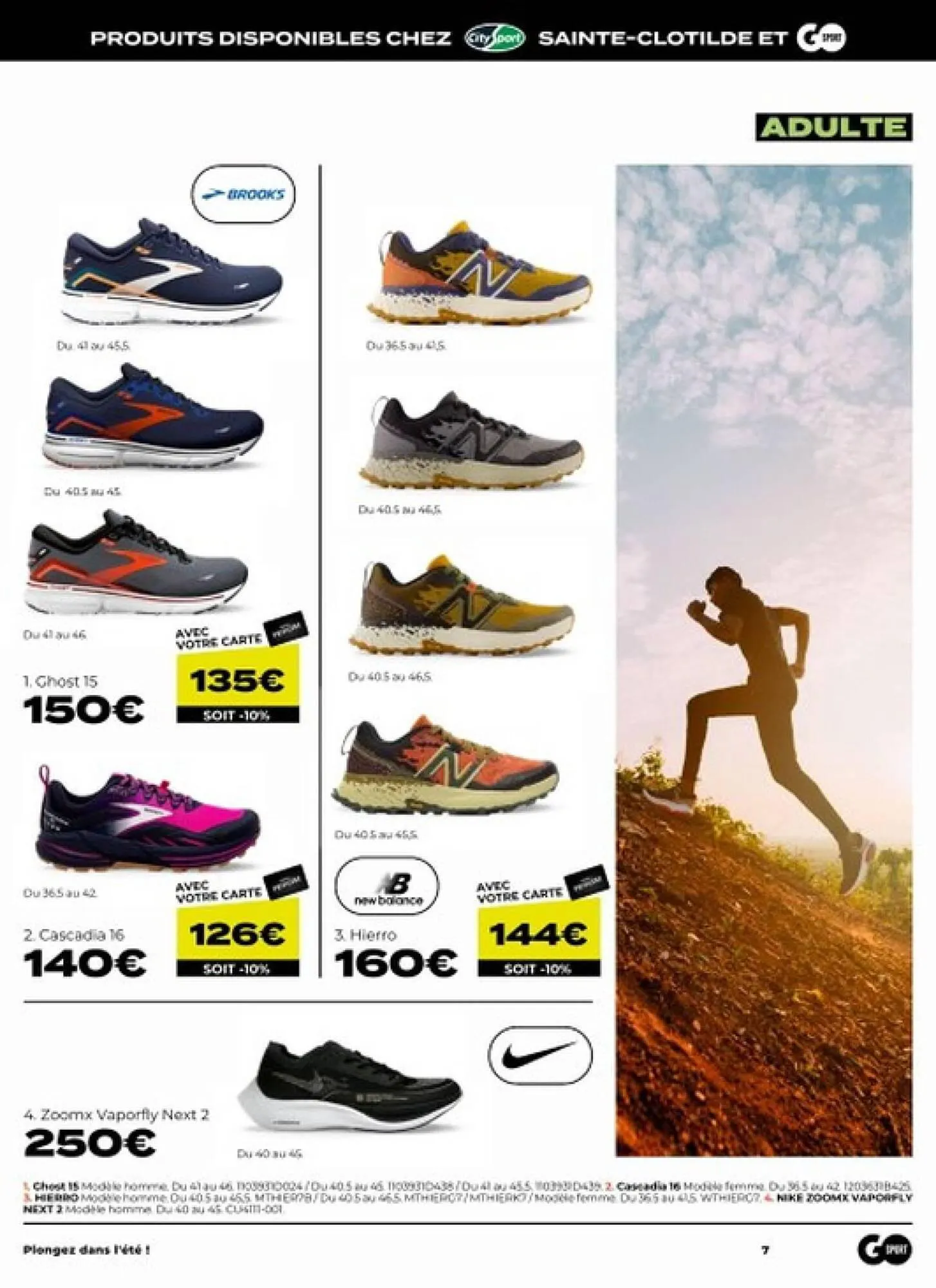 Catalogue Go Sport du 10 octobre au 29 octobre 2023 - Catalogue page 7