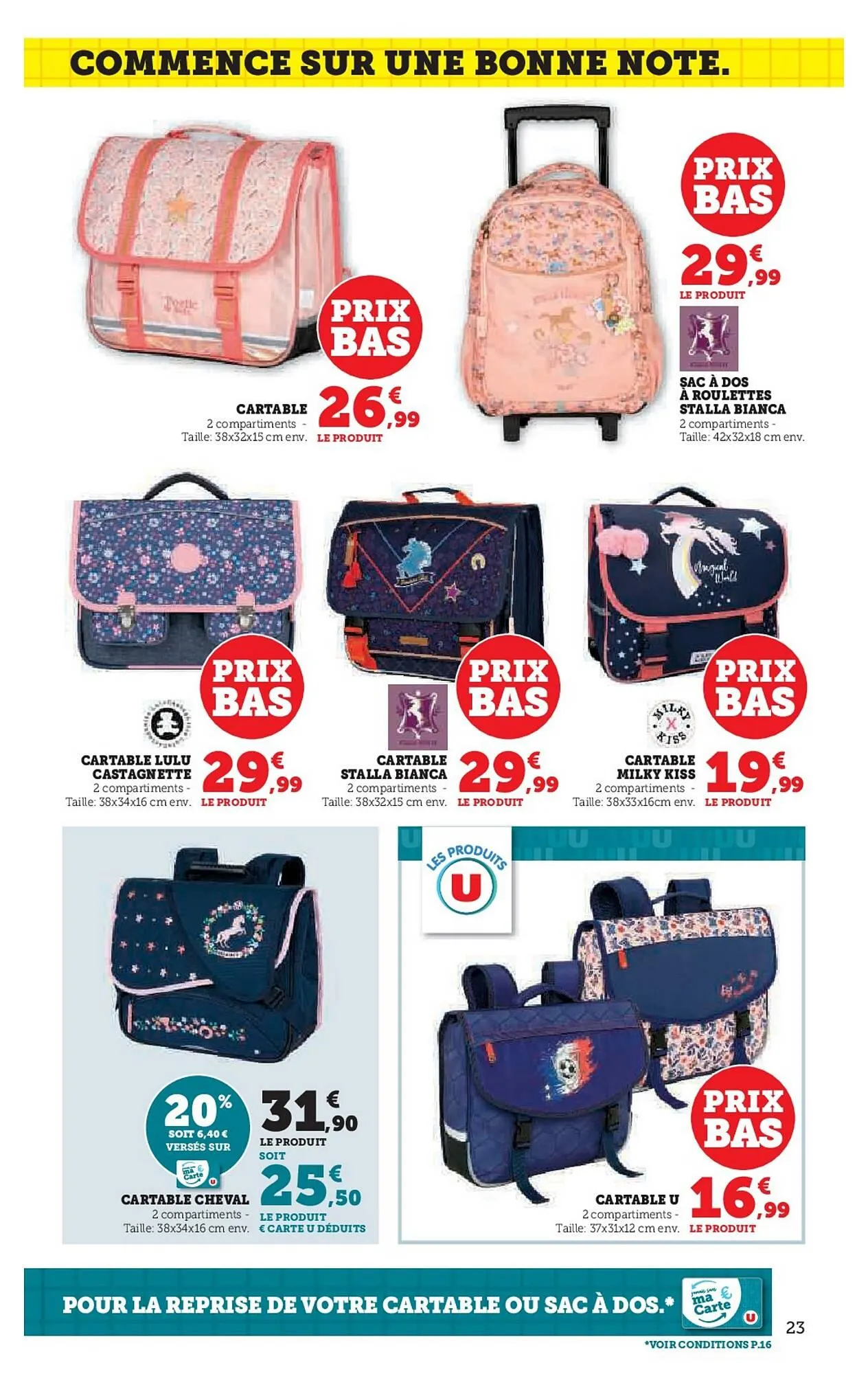 Catalogue Hyper U du 16 juillet au 10 août 2025 - Catalogue page 23