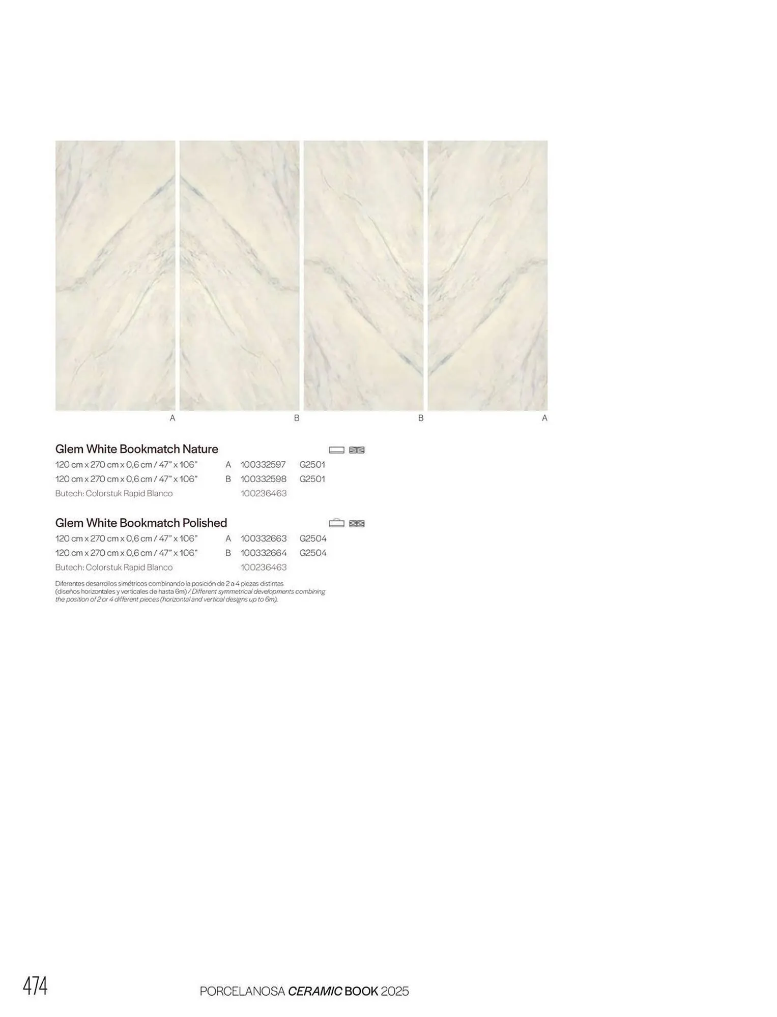 Catalogue Porcelanosa du 27 janvier au 31 décembre 2025 - Catalogue page 476