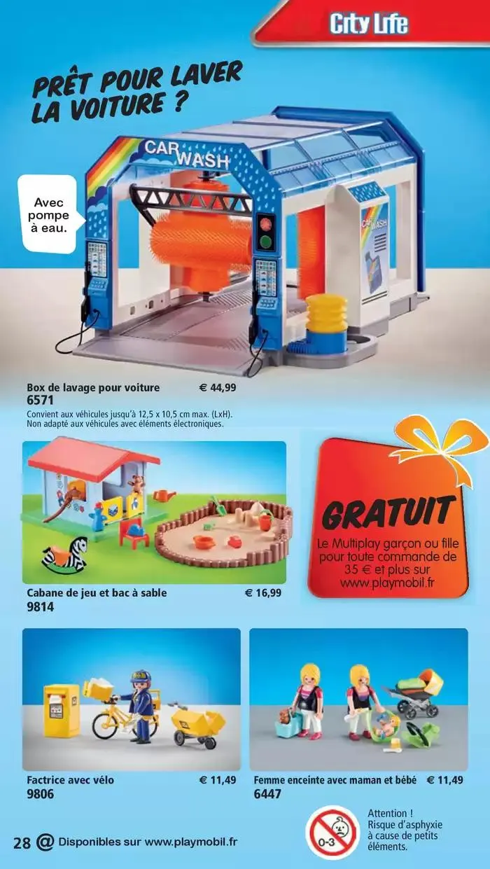 Playmobil PLUS du 10 février au 30 juin 2025 - Catalogue page 28