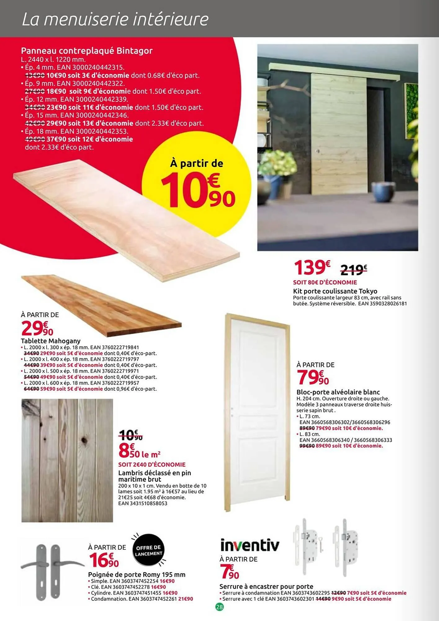 Catalogue Mr Bricolage du 25 mars au 19 avril 2026 - Catalogue page 28