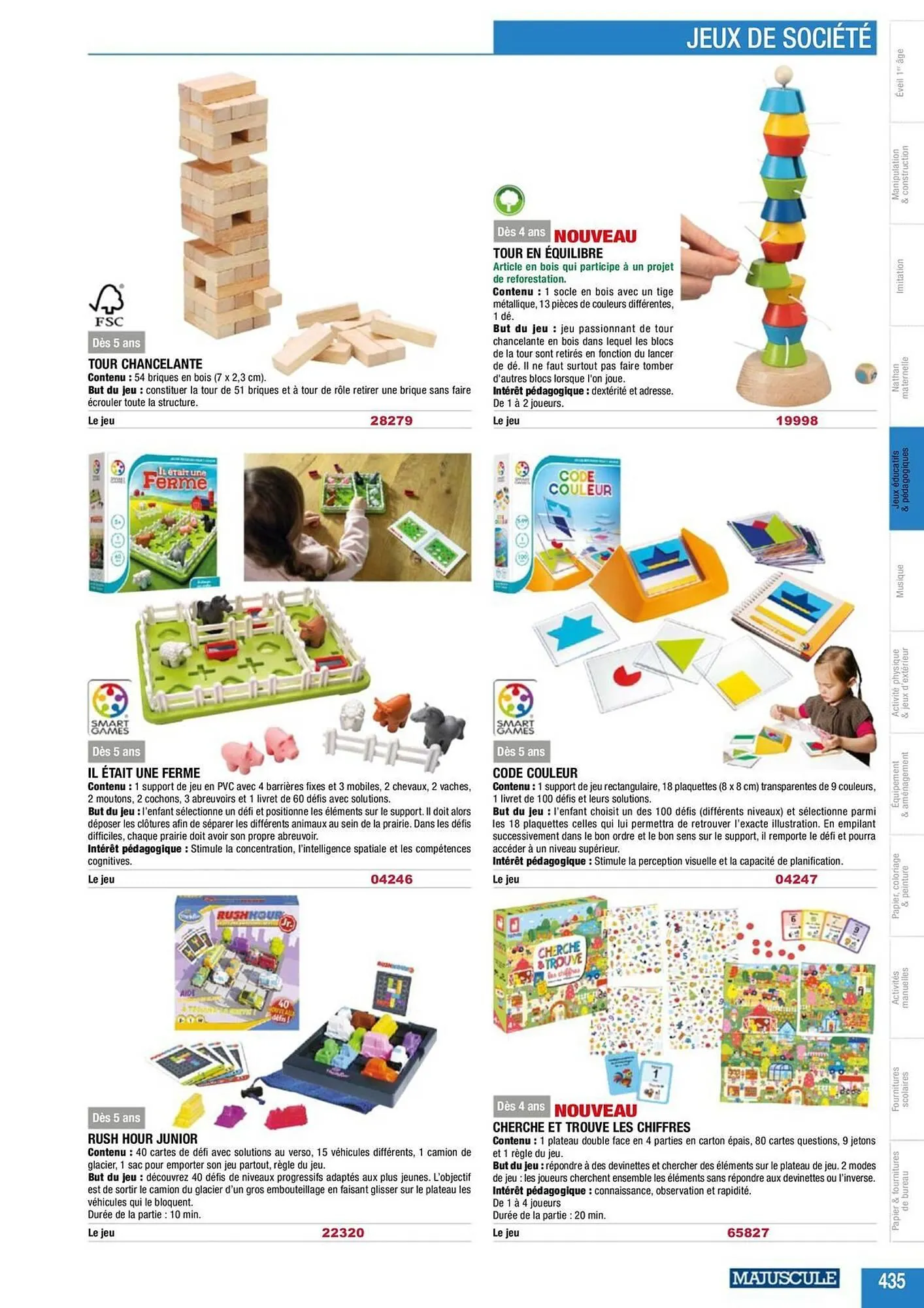 Catalogue Majuscule du 4 mars au 31 décembre 2025 - Catalogue page 459