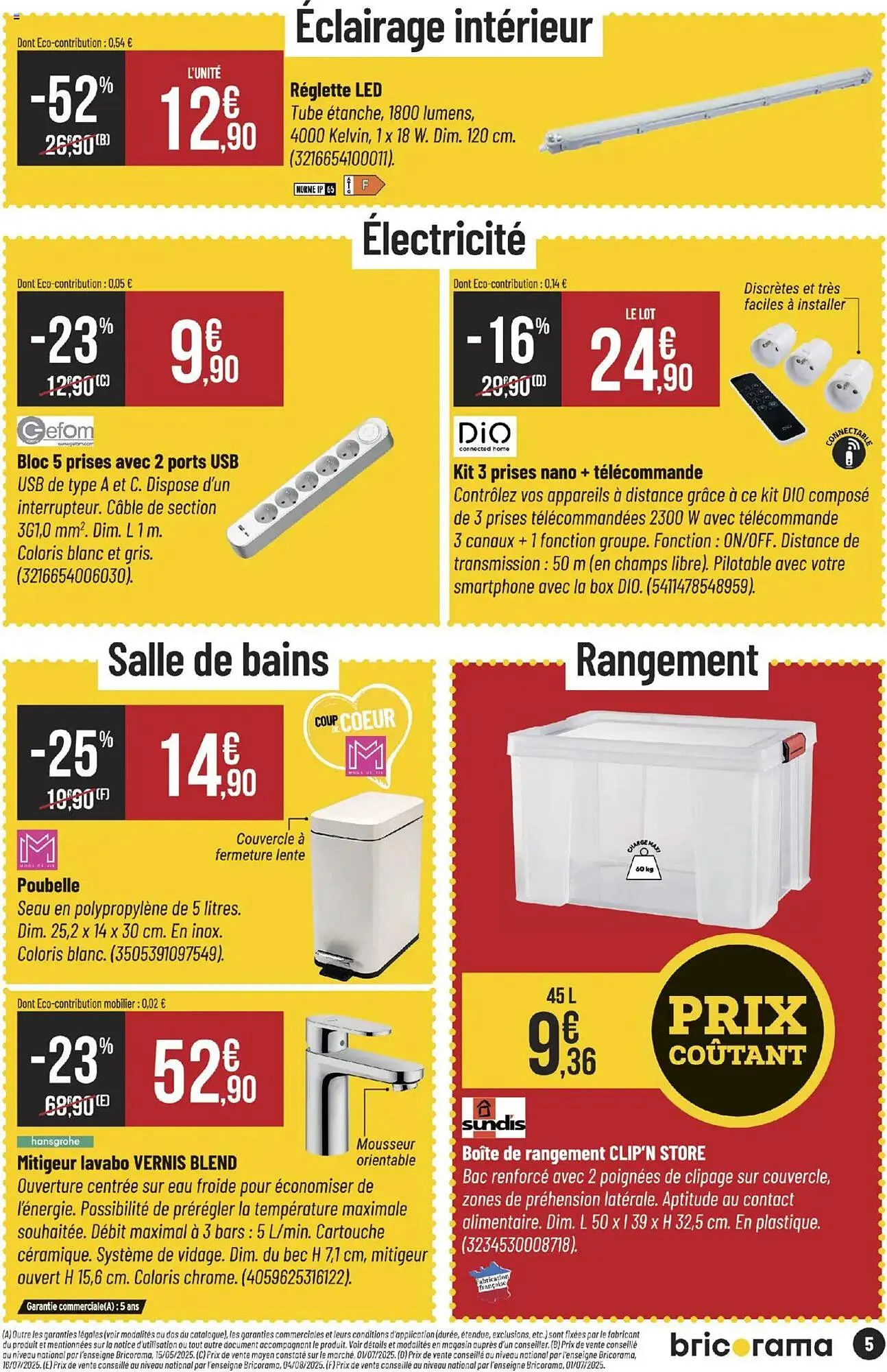 Catalogue Bricorama du 17 septembre au 28 septembre 2025 - Catalogue page 5