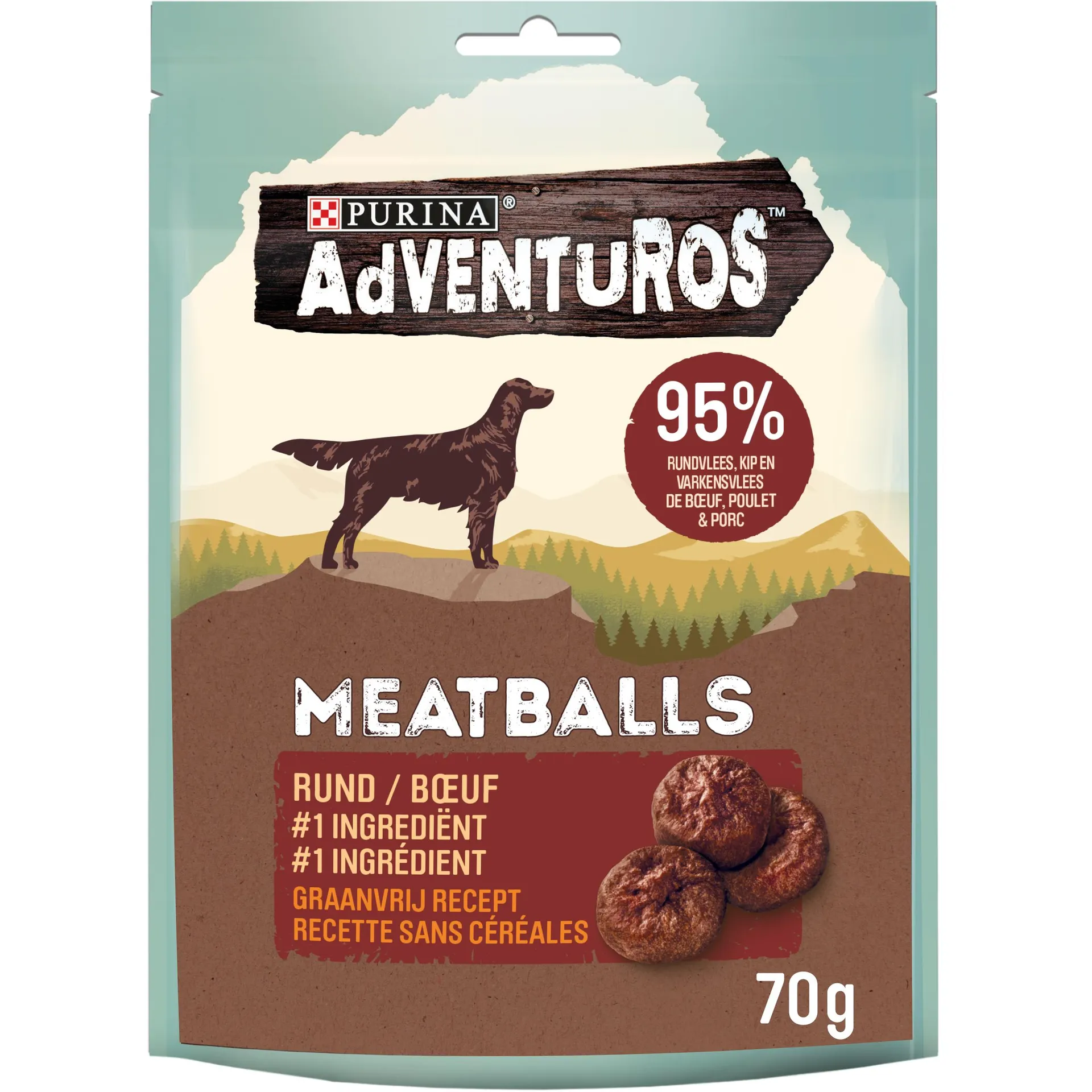 Adventuros meatballs 70g