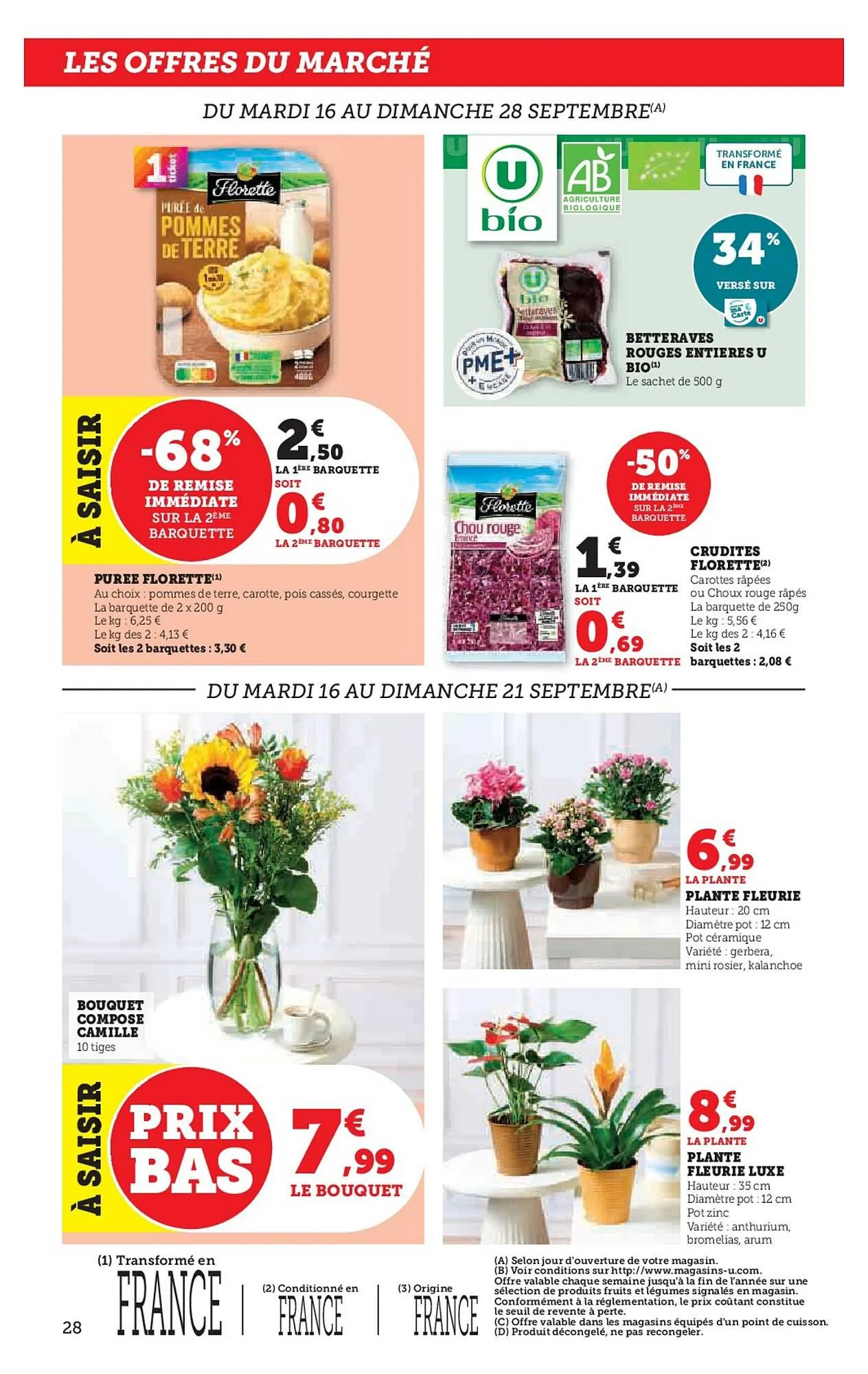 Catalogue Super U du 16 septembre au 28 septembre 2025 - Catalogue page 28