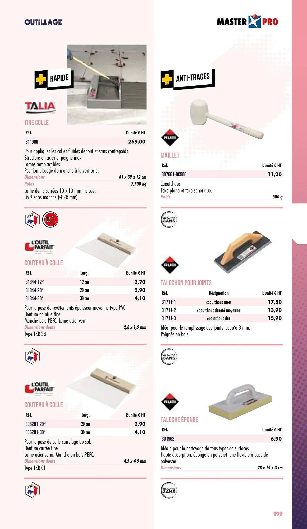 Catalogue Master Pro du 3 janvier au 31 décembre 2025 - Catalogue page 201