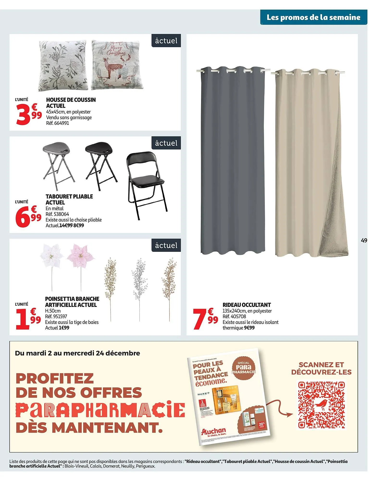 Catalogue Auchan du 2 décembre au 7 décembre 2025 - Catalogue page 49