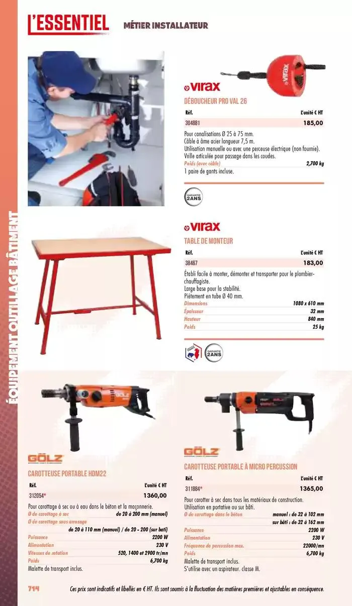 Essentiel Industrie 2025 du 3 janvier au 31 décembre 2025 - Catalogue page 716