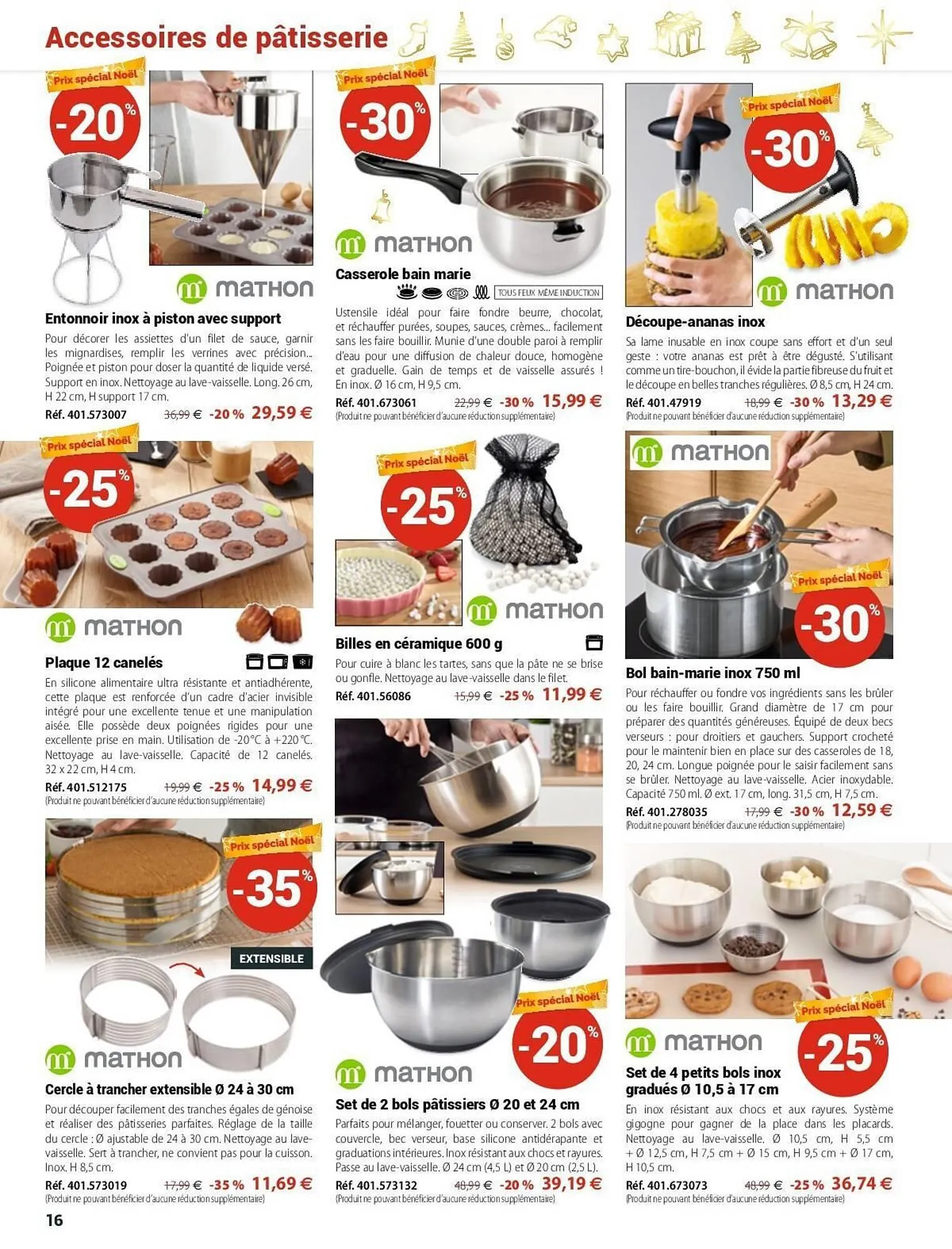 Catalogue Mathon du 28 octobre au 31 décembre 2025 - Catalogue page 16