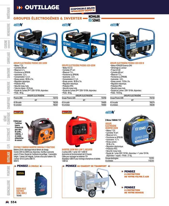 Guide produits 2024 du 15 mars au 31 décembre 2024 - Catalogue page 554