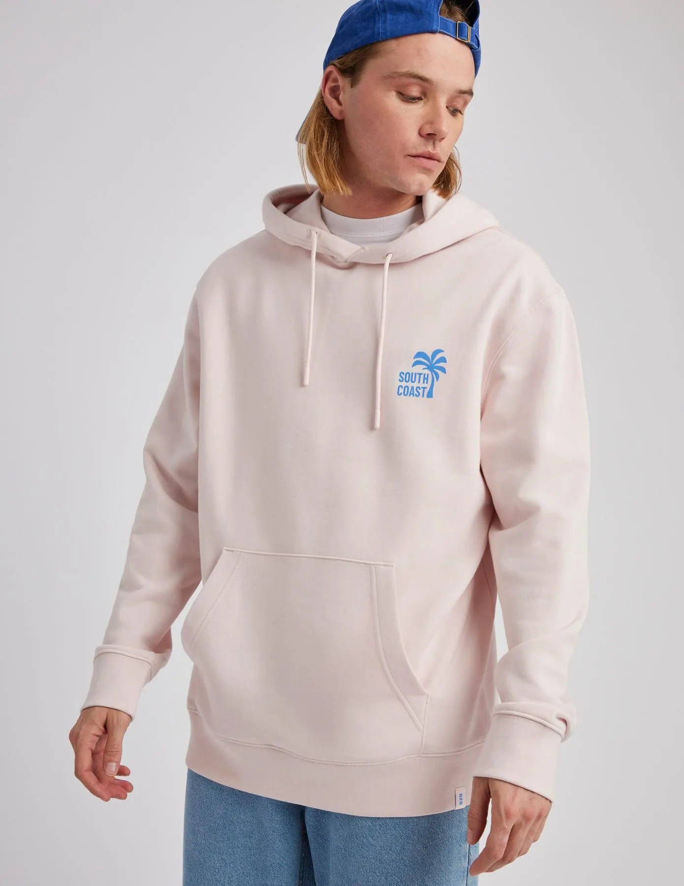 Sweat imprimé devant dos - rose