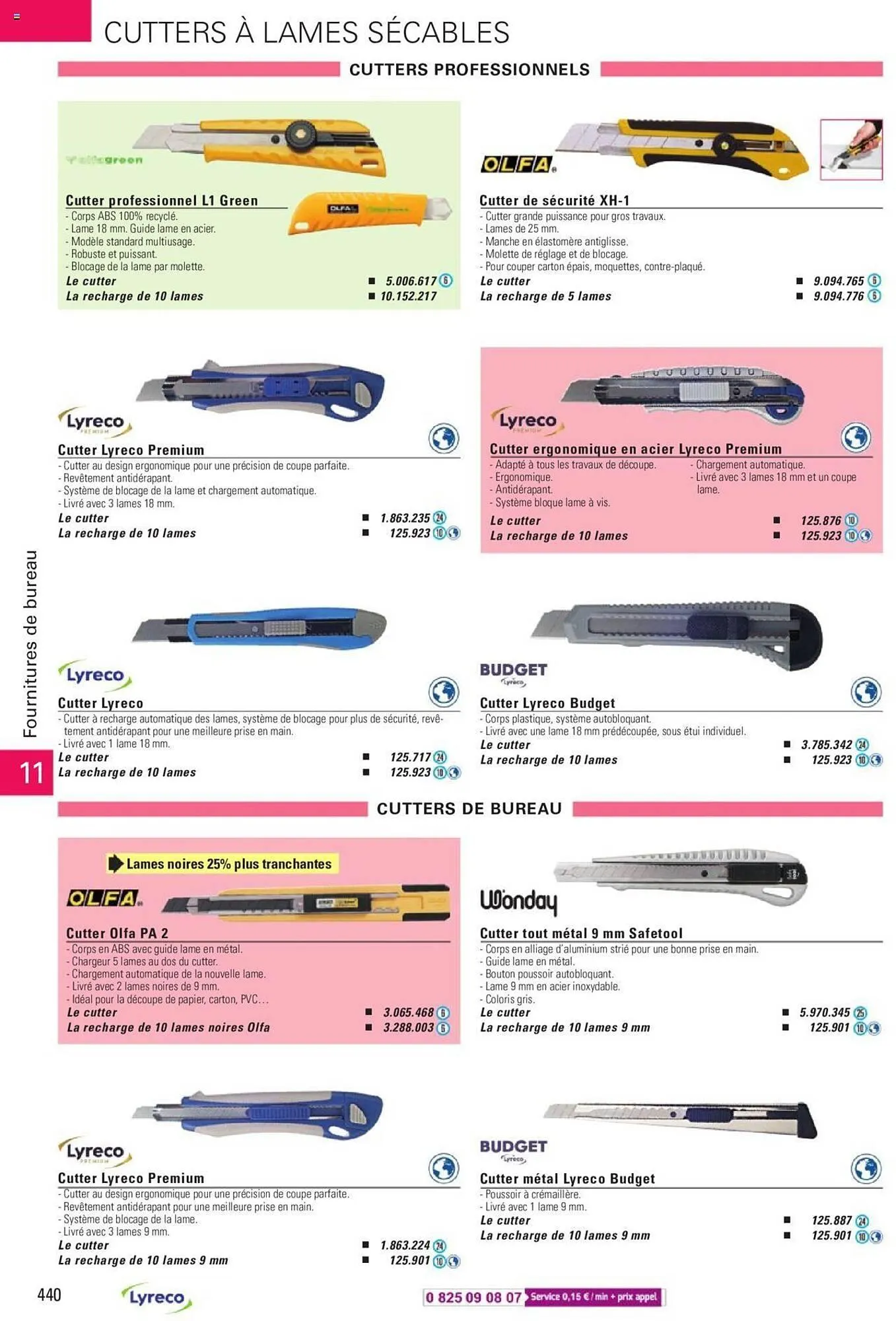 Catalogue Lyreco du 15 mai au 31 décembre 2023 - Catalogue page 440