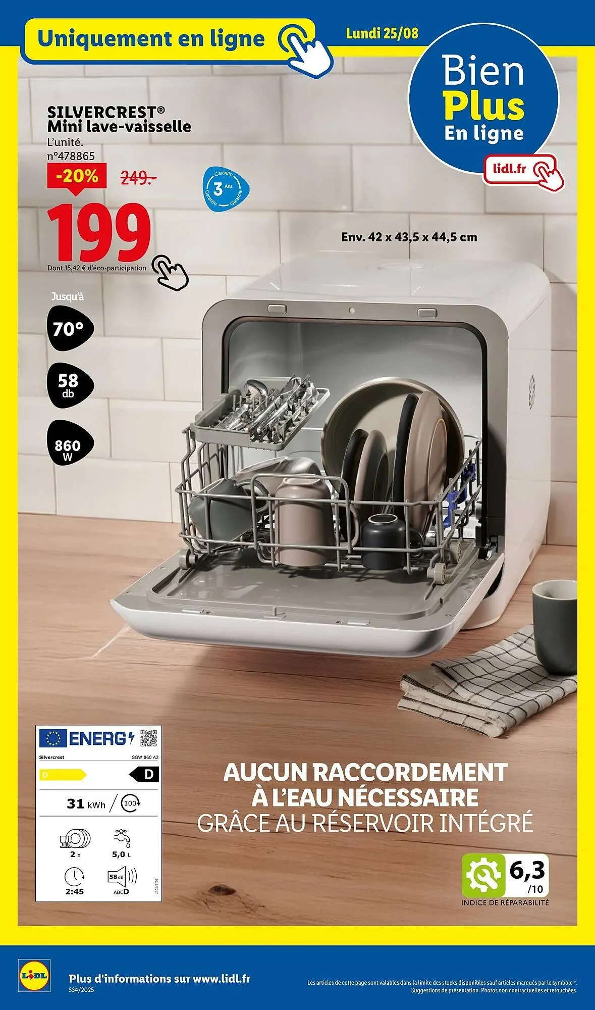 Catalogue Lidl du 21 août au 25 août 2025 - Catalogue page 38