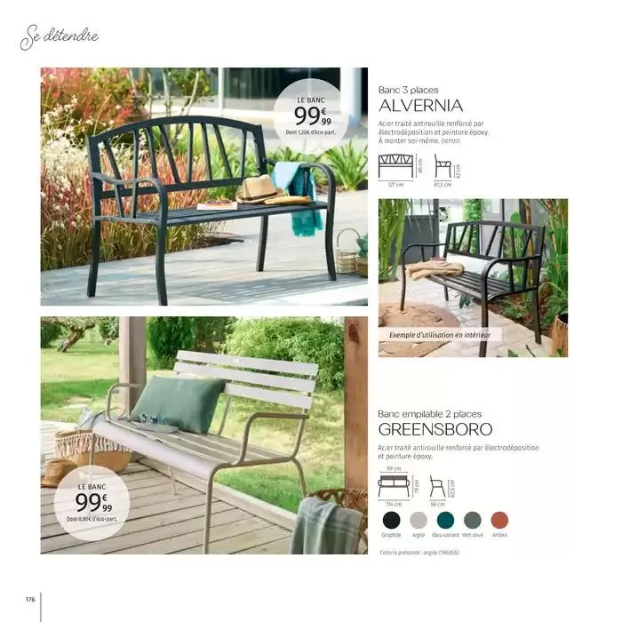 Catalogue Hespéride 2025 du 5 février au 31 décembre 2025 - Catalogue page 176