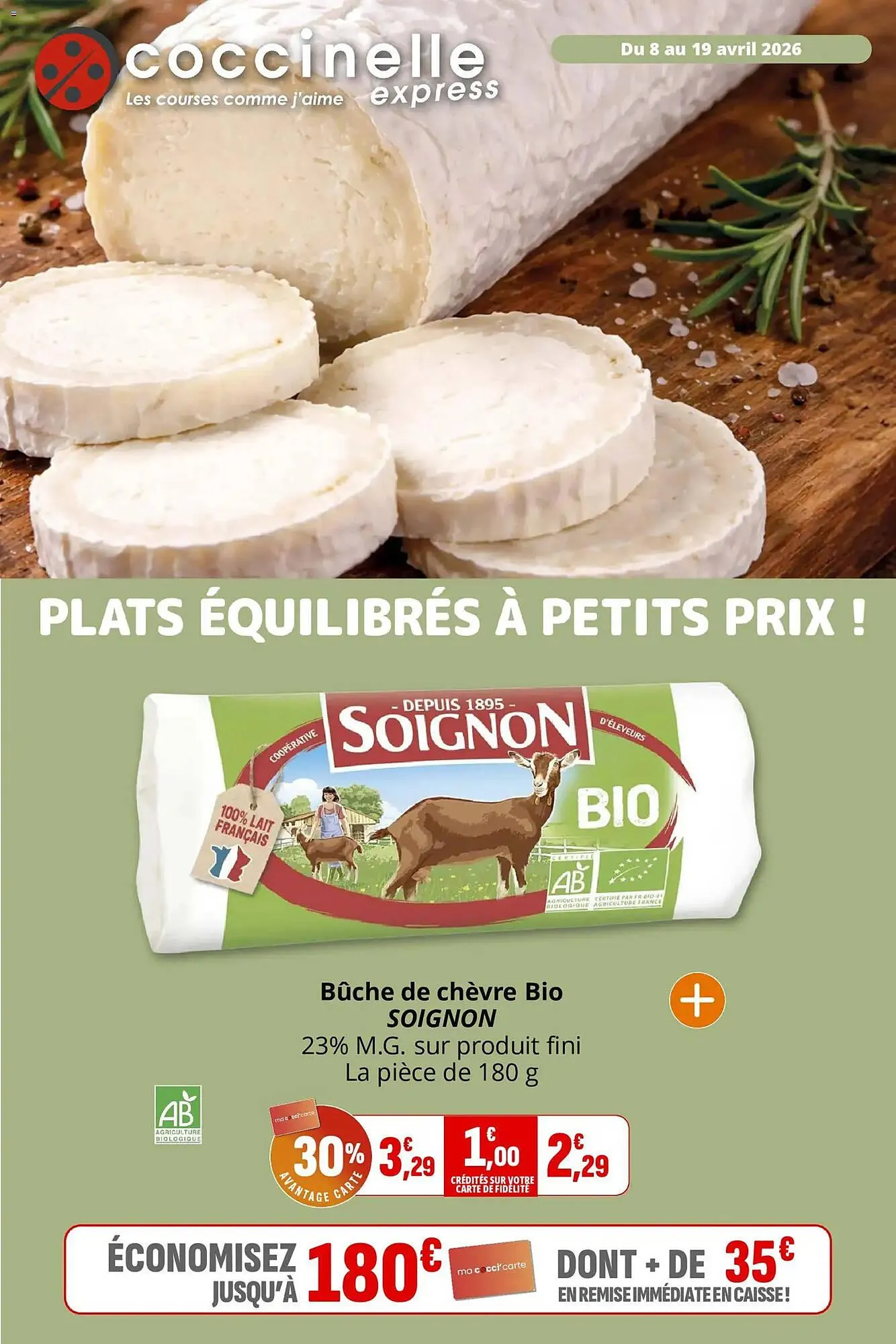 Catalogue Coccinelle Express du 8 avril au 19 avril 2026 - Catalogue page 1