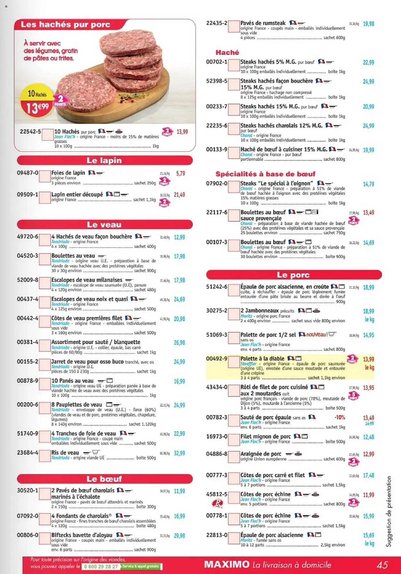 Catalogue Maximo du 2 mars au 29 mars 2026 - Catalogue page 45