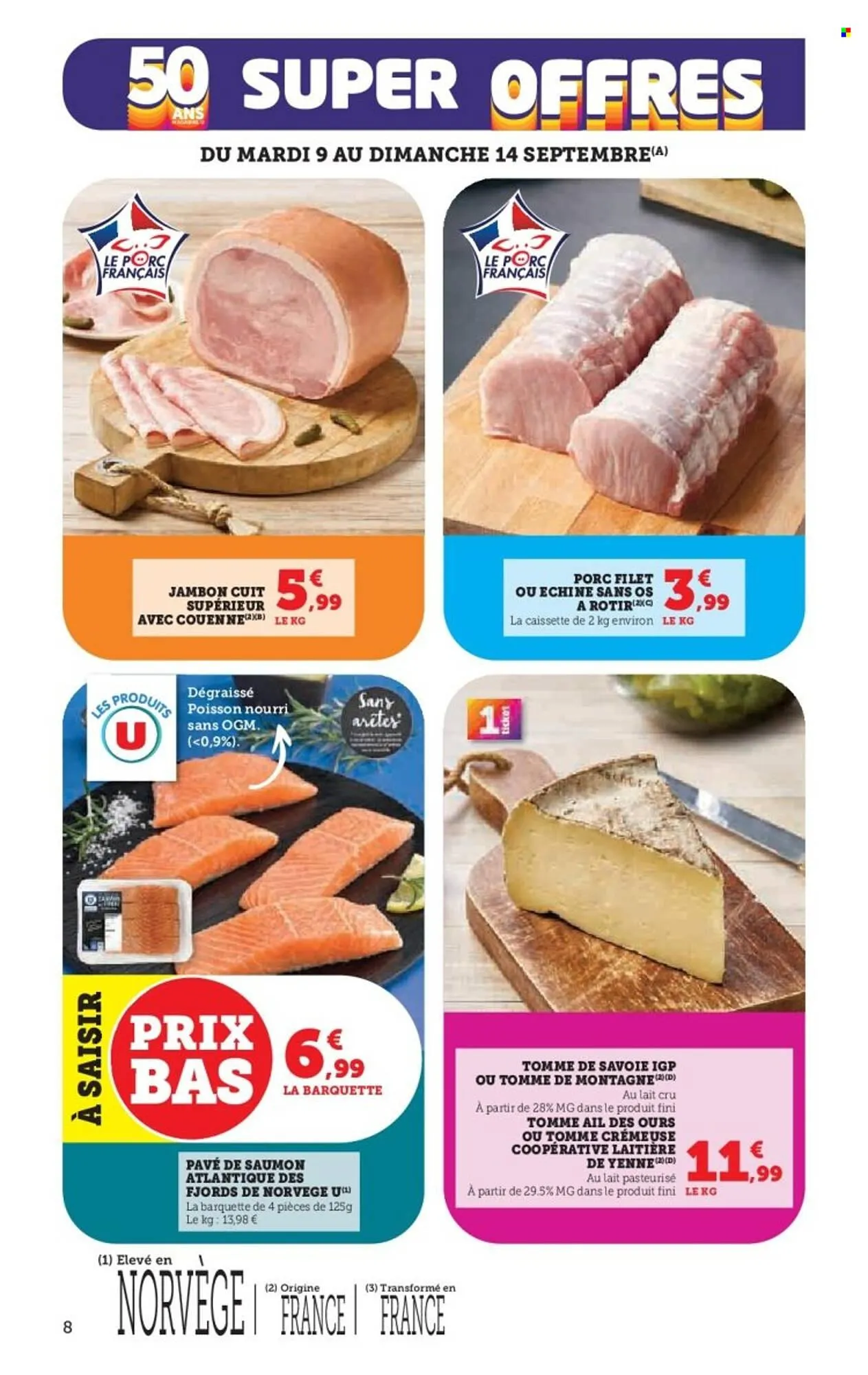 Catalogue Super U du 9 septembre au 21 septembre 2025 - Catalogue page 8