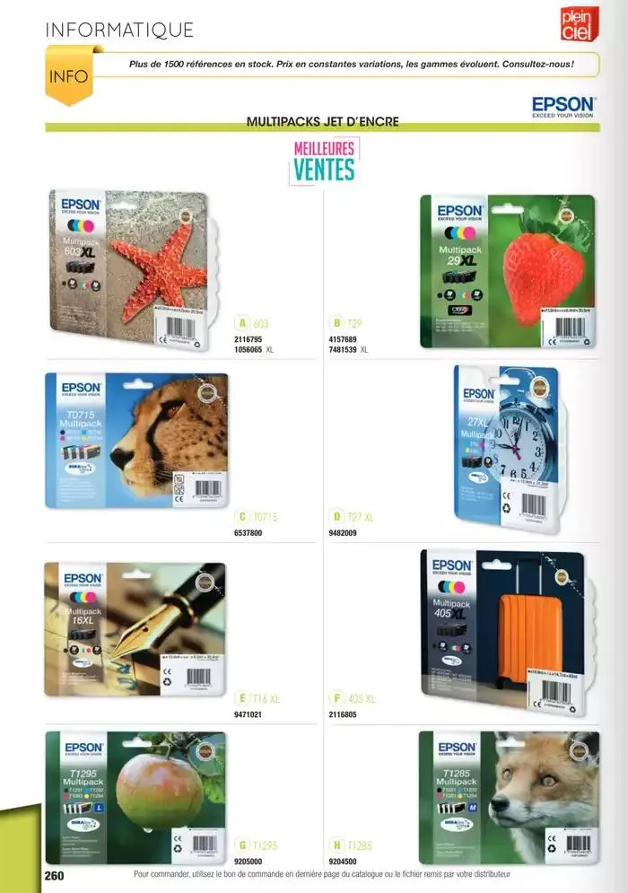 Écoles et loisirs 2025 du 1 janvier au 31 décembre 2025 - Catalogue page 260