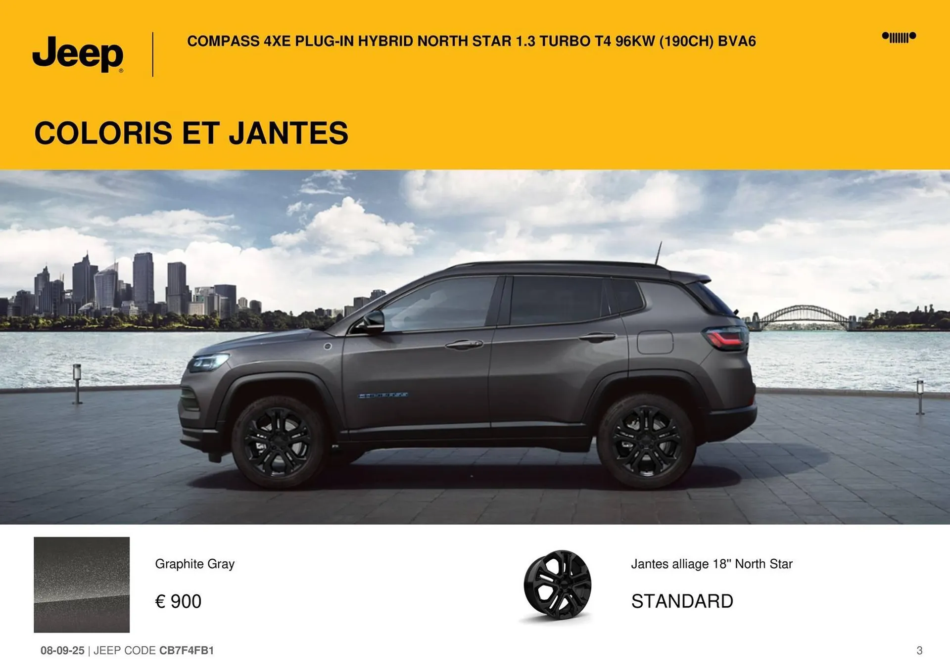 Catalogue Jeep du 9 septembre au 9 septembre 2026 - Catalogue page 3