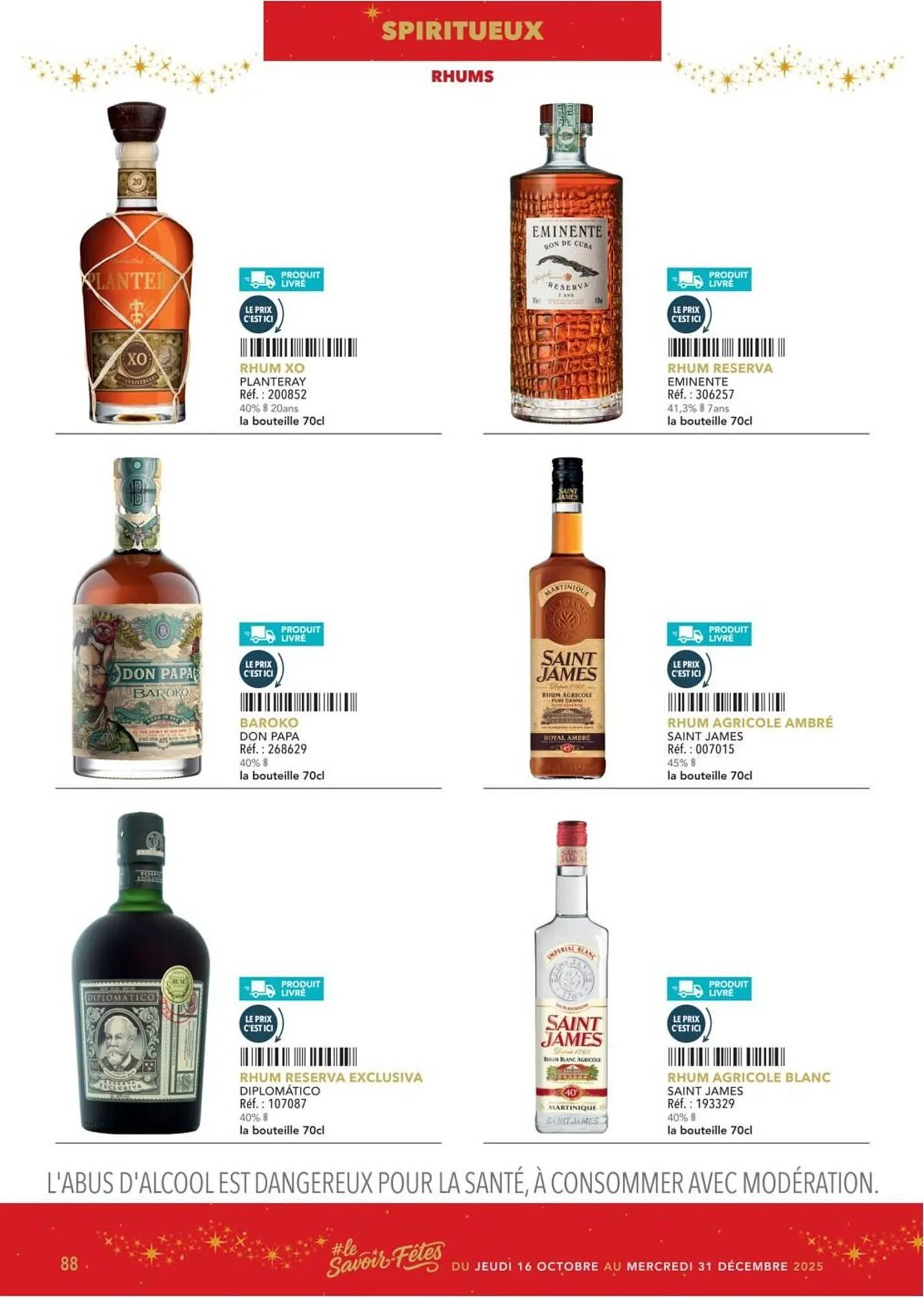 Catalogue METRO du 16 octobre au 31 décembre 2025 - Catalogue page 88
