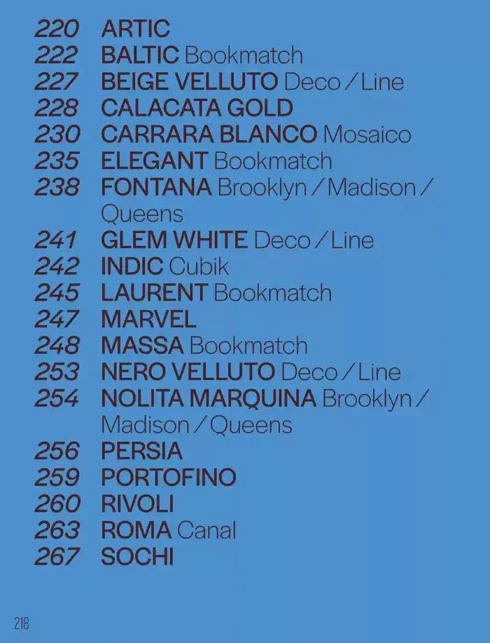 Ceramoc book 2025 du 27 janvier au 31 décembre 2025 - Catalogue page 220