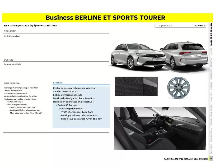 Opel Astra et Astra Sports Tourer du 12 mai au 12 mai 2026 - Catalogue page 5